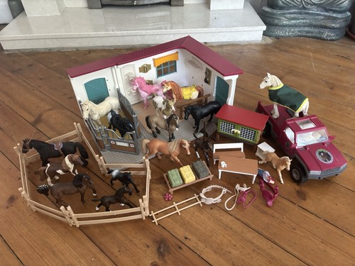 Huge schleich horse and - schleich,