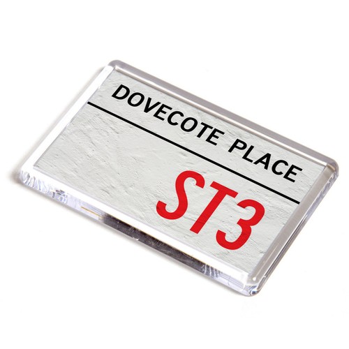 Fridge magnet dovecote place - fridge,