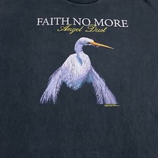 Faith No More Touring On Angel Dust Vintage 1992 L Single Stitch Shirt REPRINT