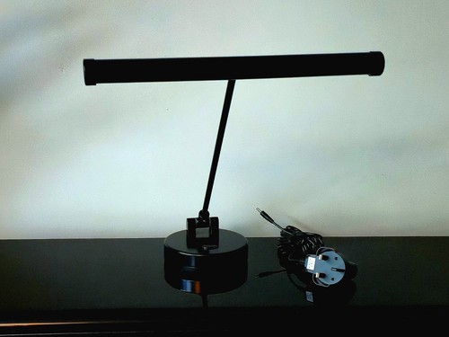 Stagg piano lamp matt black - piano,