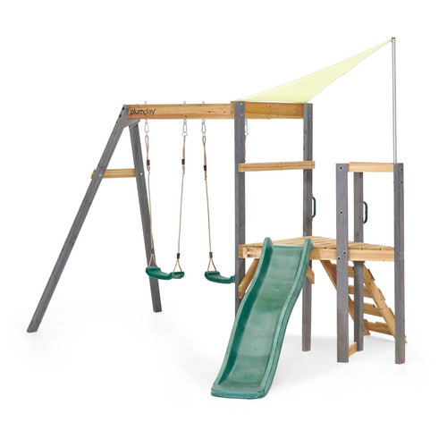 Wooden tower play centre - wooden,