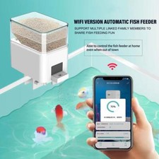 +Automatic WiFi Smart Fish Feeder For Aquarium Timing Fish Food Dispenser