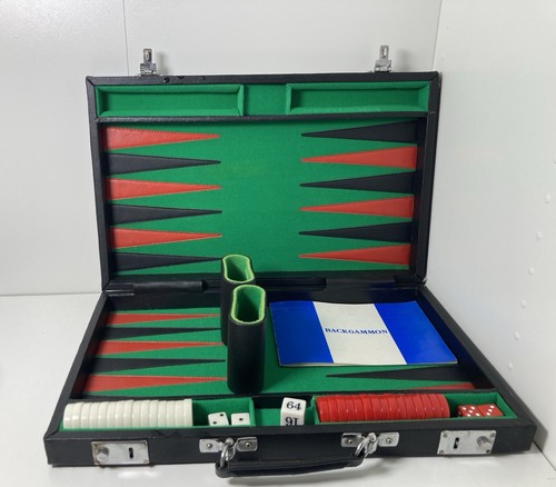 Backgammon board faux leather - board,