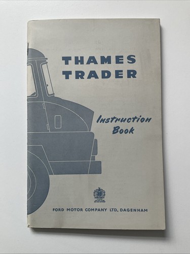 Ford thames trader instruction - ford,