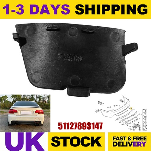 Rear bumper tow hook eye - eye, cover