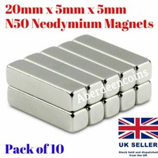 10 x N50 20mm x 5mm x 5mm