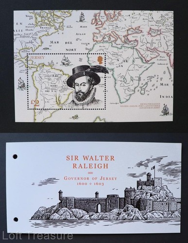 Jersey stamps sir walter - jersey,