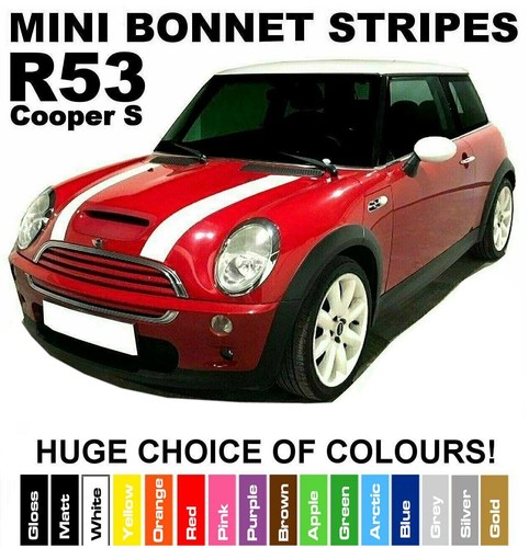 Mini cooper bonnet vinyl - cooper, s