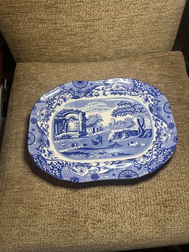 Spode blue italian - blue, serving
