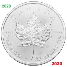 2020 1oz Genuine Silver