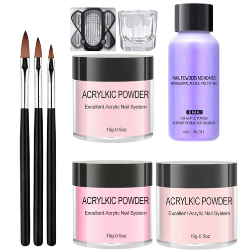 28pcs acrylic nail starter kit - 28pcs,