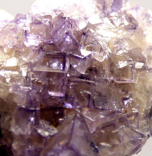 Blue john fluorite - blue, crystal