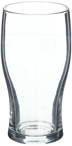 Tulip pint glass real - glass,