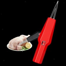Handheld Chicken Plucker Lightweight Red Defeather for Turkey Goose Poultry