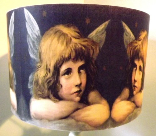 Angel lampshade lamp - lampshade, lamp/ceiling