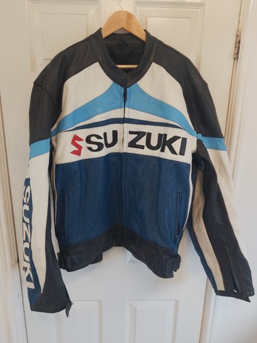 Suzuki leather motorcycle - leather,