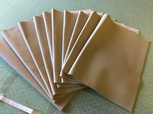 Large leather off cuts - cuts, craft
