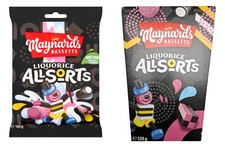 Maynards Bassetts Liquorice Allsorts Sweets Carton and Bag sweets Gift