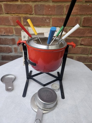 Vintage creuset fondue - vintage, le
