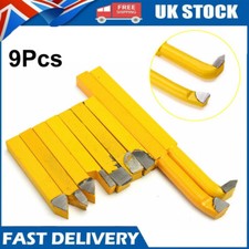 9pcs 3/8" Carbide Tip Tipped