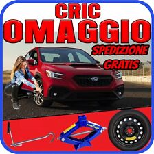 Ruotino Di Scorta 5Fori Misura Ruota Da 16 Per Subaru Impreza Con Kit Cric Crick