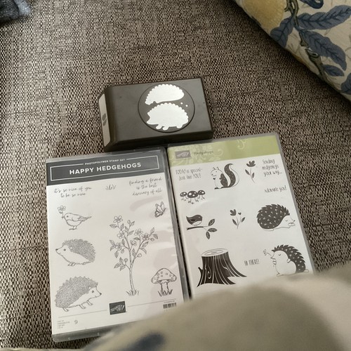 Stampin happy hedgehogs - stampin,