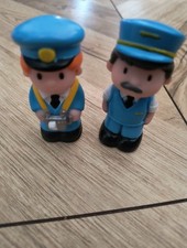 Postman Bundle Two Little People Vintage Rare Figures Toys Play Set Post Office