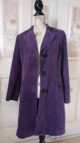 Purple velvet cord coat - velvet, 💜