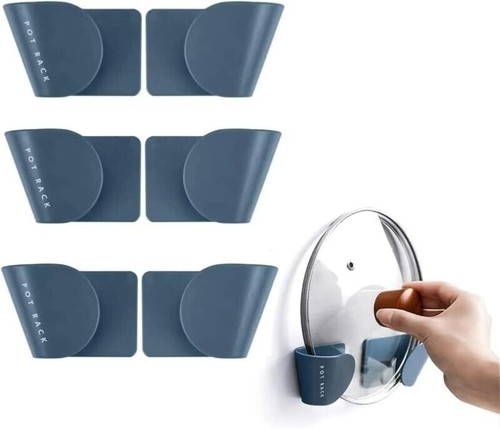 Pot lid organizer - 6x, rack