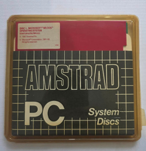 Amstrad system disk set of - pc,