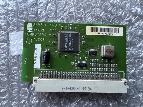 Acorn risc arm610 - risc, processor