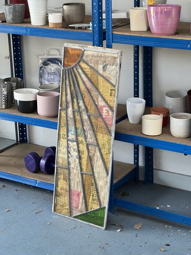 Sunshine leaded stained glass - leaded,