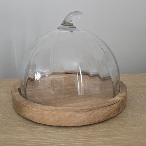 Pumpkin glass cloche - pumpkin,