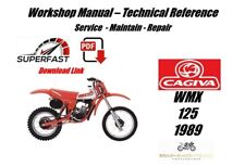Cagiva WMX 125 WMX125 Service