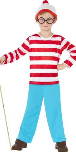 Boys where wally - 7-9, costume