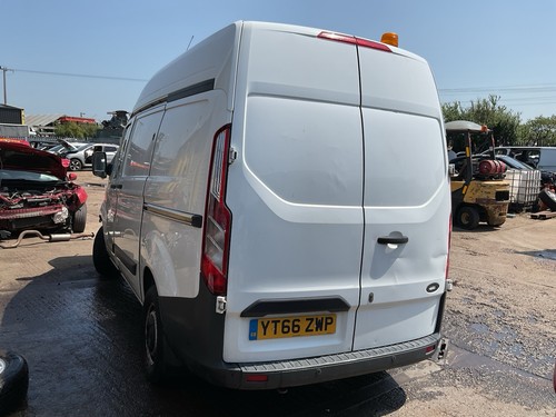 Transit custom rear - rear, left