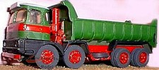 Scammell Routeman tipper 1960 G83 UNPAINTED OO Scale Langley Models Kit 1/76