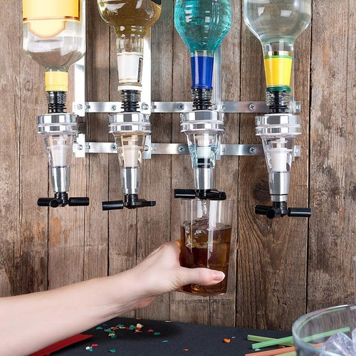 Bottle wine dispenser - 4-bottle,