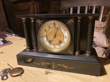 ANTIQUE VICTORIAN SLATE CLOCK