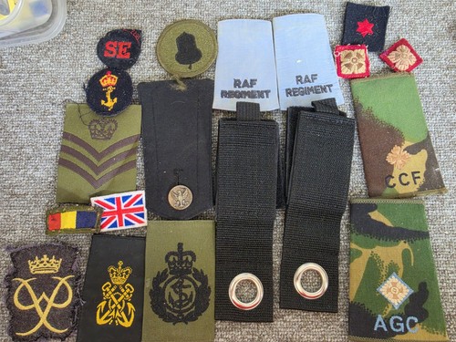 British military badges - british,