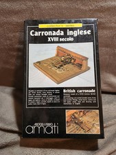 New AMATI MODELS - BRITISH CARRONADE XVIII Secolo Art. 1702 Model Kit 