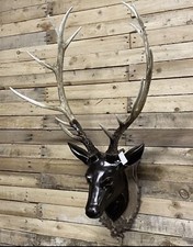 X Large Stag Head wall art animal, stag head large wall mounted deer head 100cm