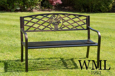 Coalbrookdale garden bench