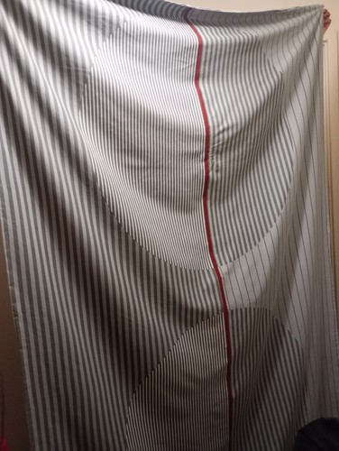 Primark grey and white striped - and,