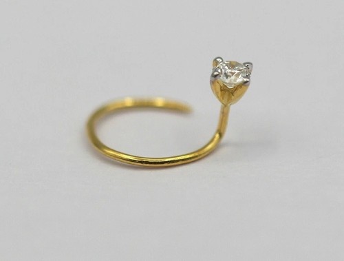 06ct diamond nose stud - nose,