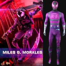 Spiderman Across the Spider Verse Prowler Mask Jumpsuit Superhero Adult Bodysuit