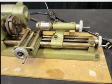 VINTAGE UNIMAT MODEL SL-1000 MADE IN  AUSTRIA MINI LATHE .