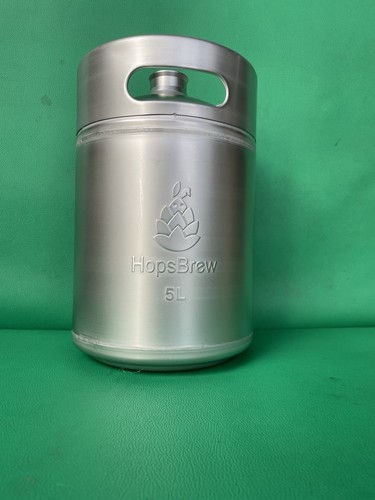 Hopsbrew mini keg growler - 5l,