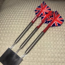 Rare 20g Adrian Lewis Unicorn Tungsten Darts Set.