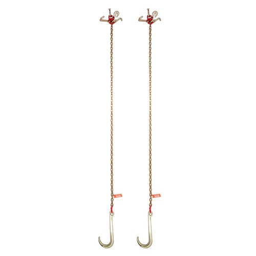 Vevor 2pcs g80 tow - 5/16"x6',